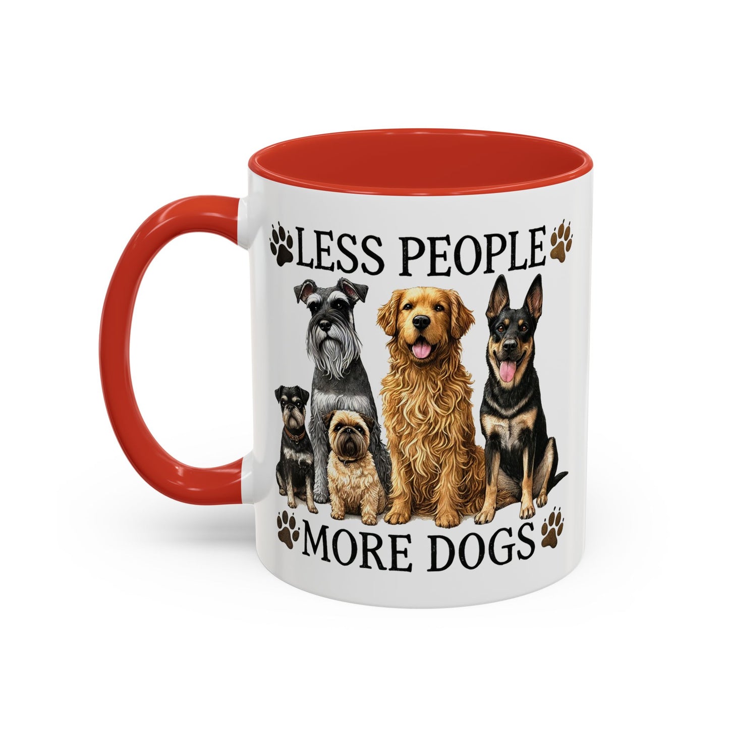 Animal Mug - Less People More Dogs