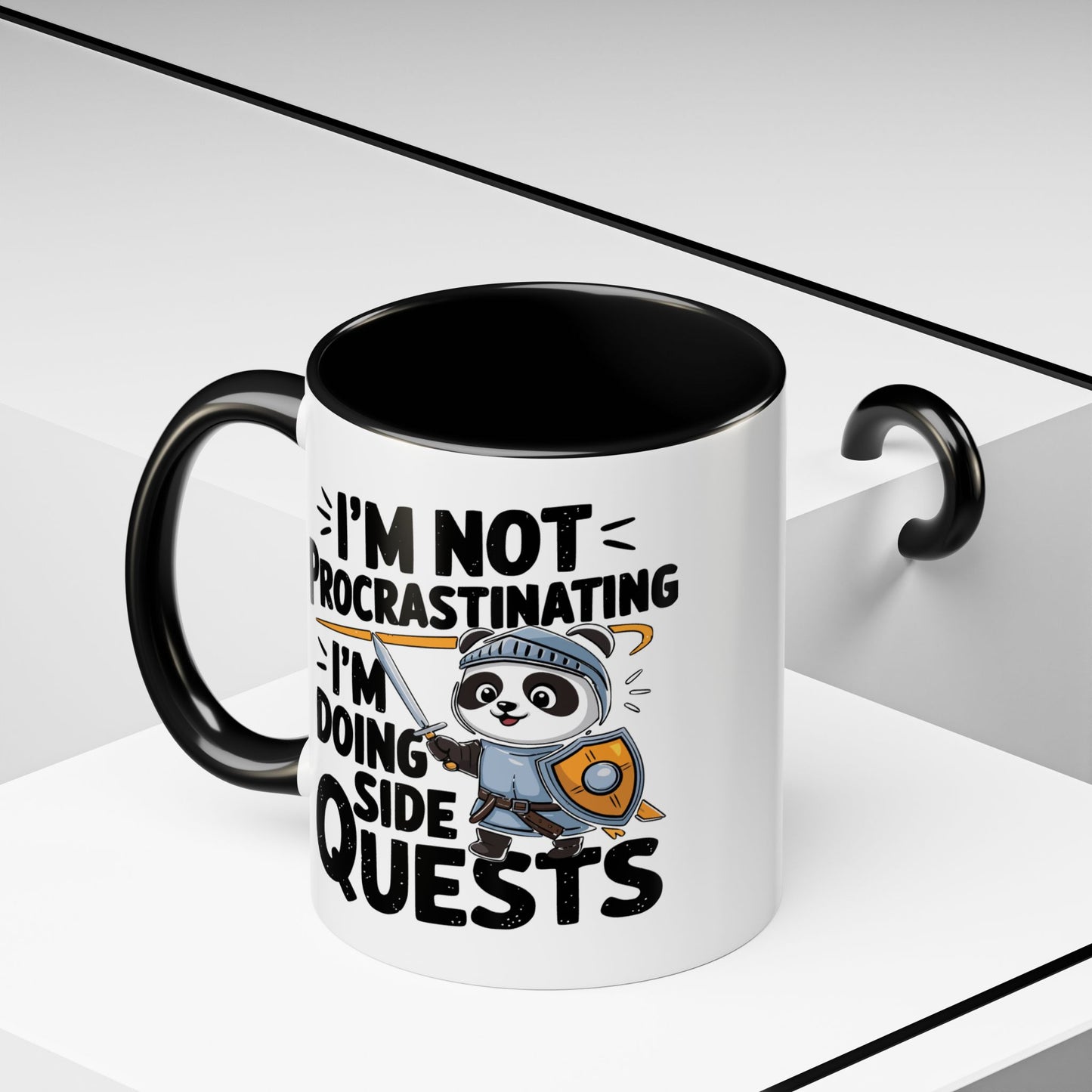 Humor Mug - I'm Not Procrastinating I'm Doing Side Quests