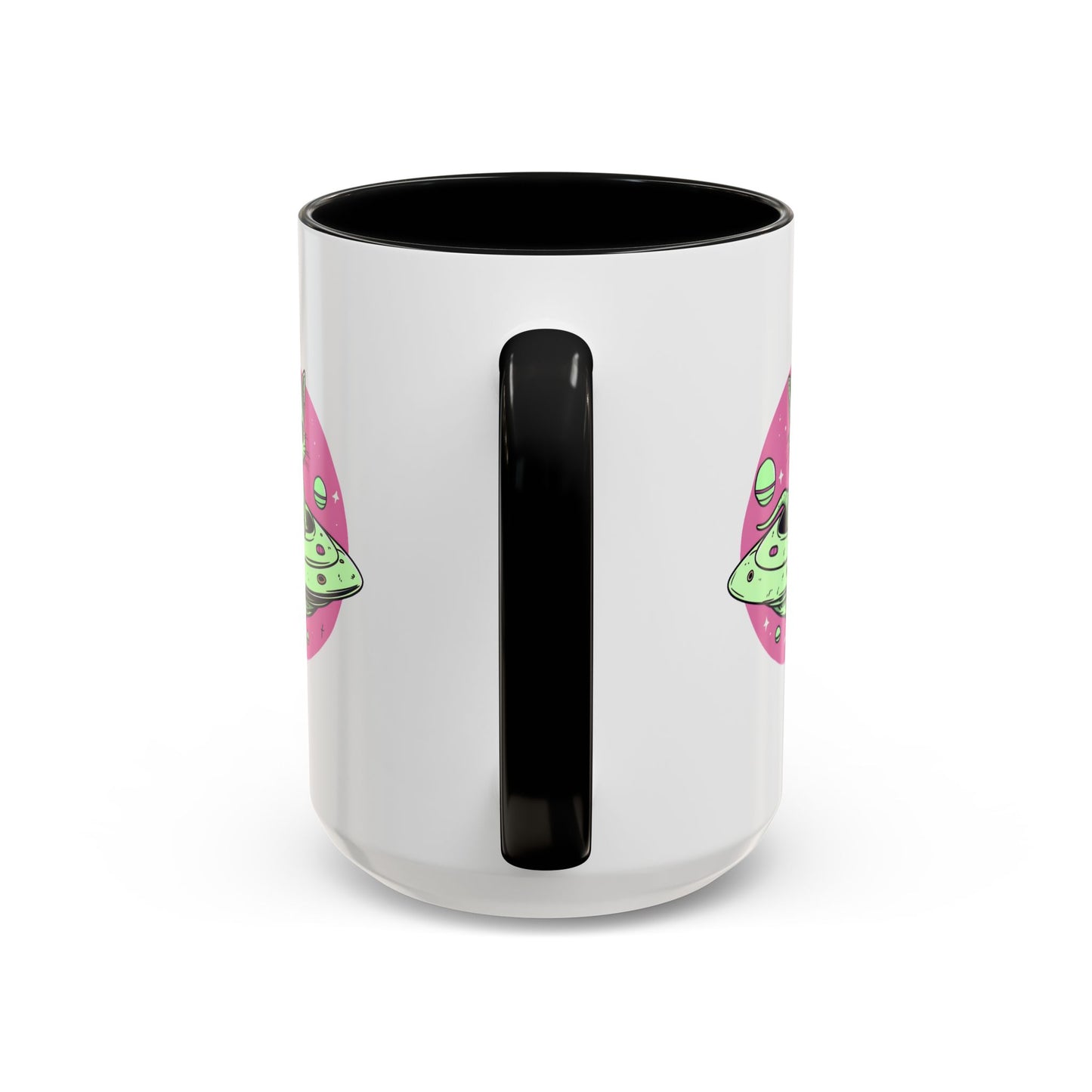 Alien Mug - Flying Saucer Cat