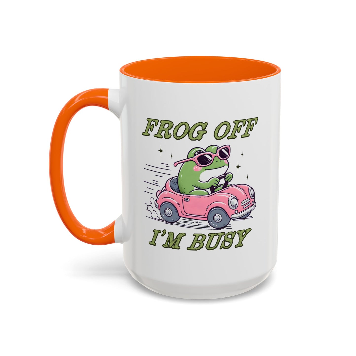 Humor Mug - Frog Off I'm Busy