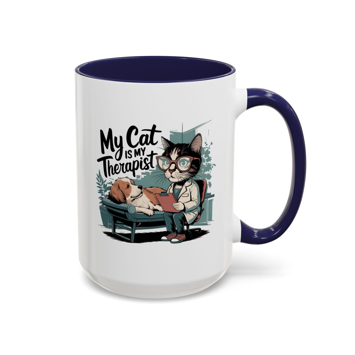 Animal Mug - My Cat Is My Therapist