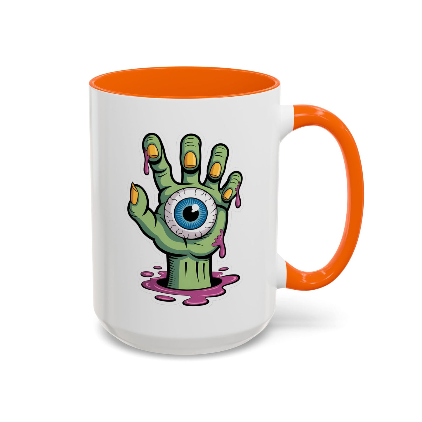 Halloween Mug - Eye Ball Hand