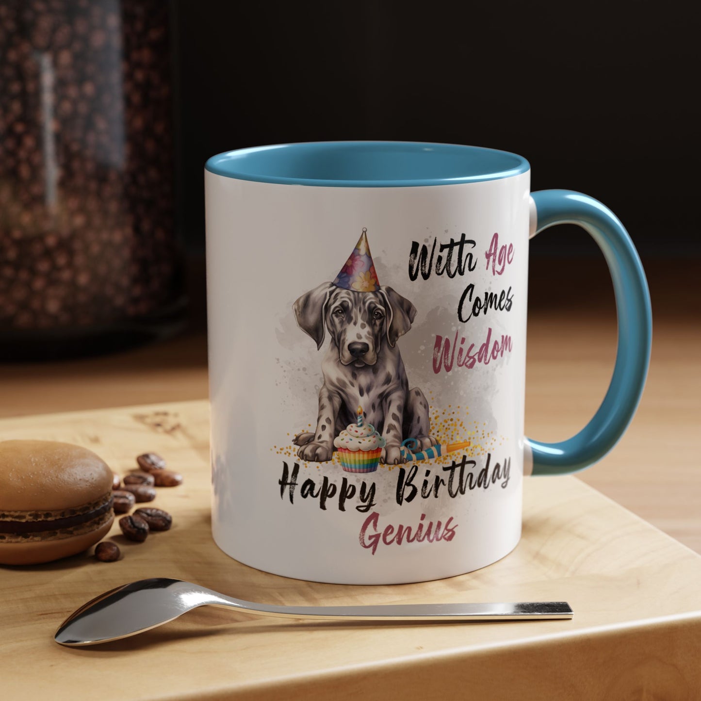 Birthday Mug - With Age Comes Wisdom
