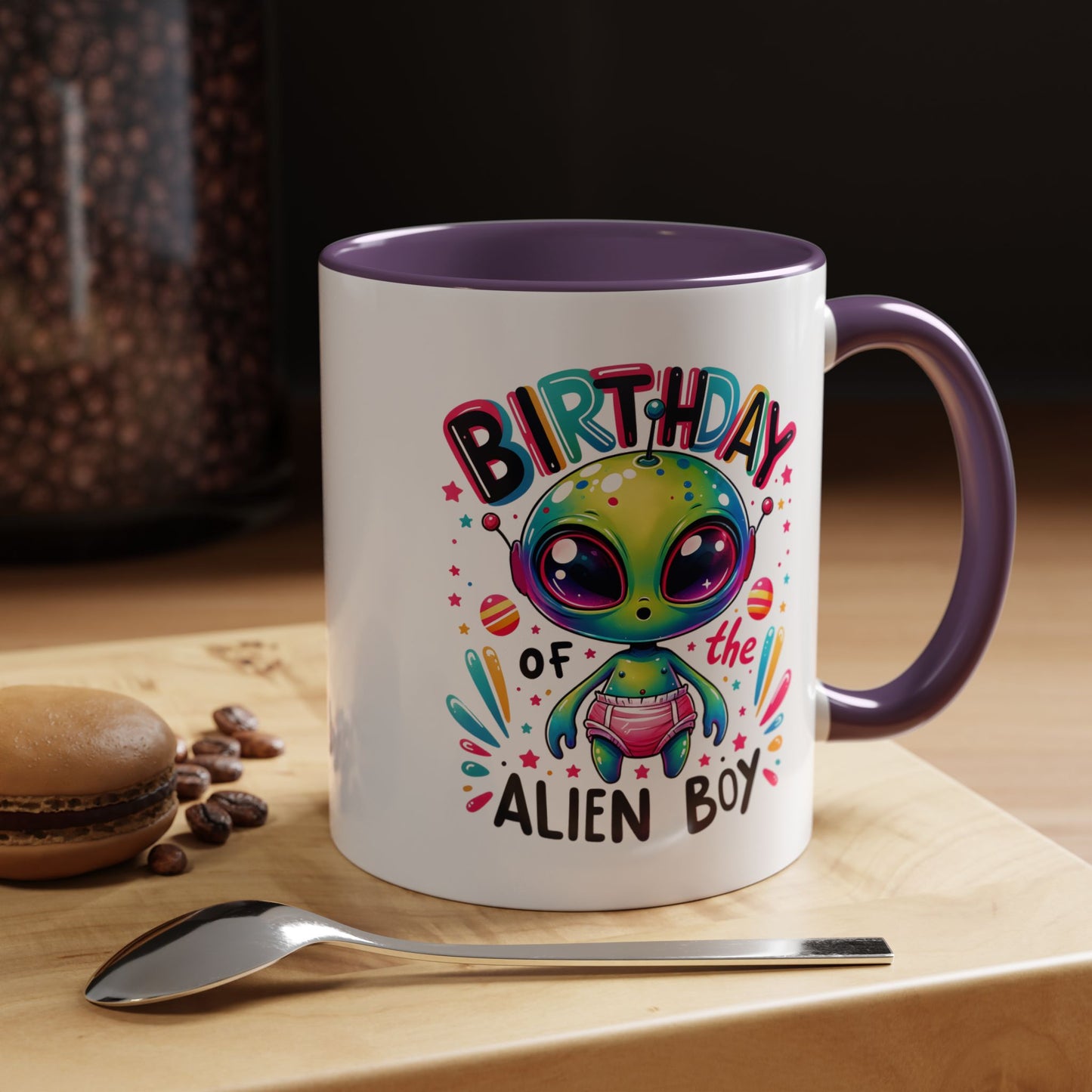 Alien Mug - Birthday Alien Boy