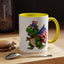 4th of July Mug - T Rex Dinosaur USA Flag