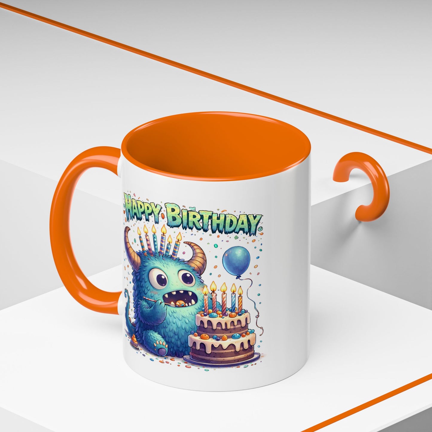 Birthday Mug - Monster Cake