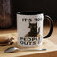 Animal Mug - It's Too Peopley Outside