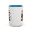 Christmas Mug - Snowman with Christmas Decorations