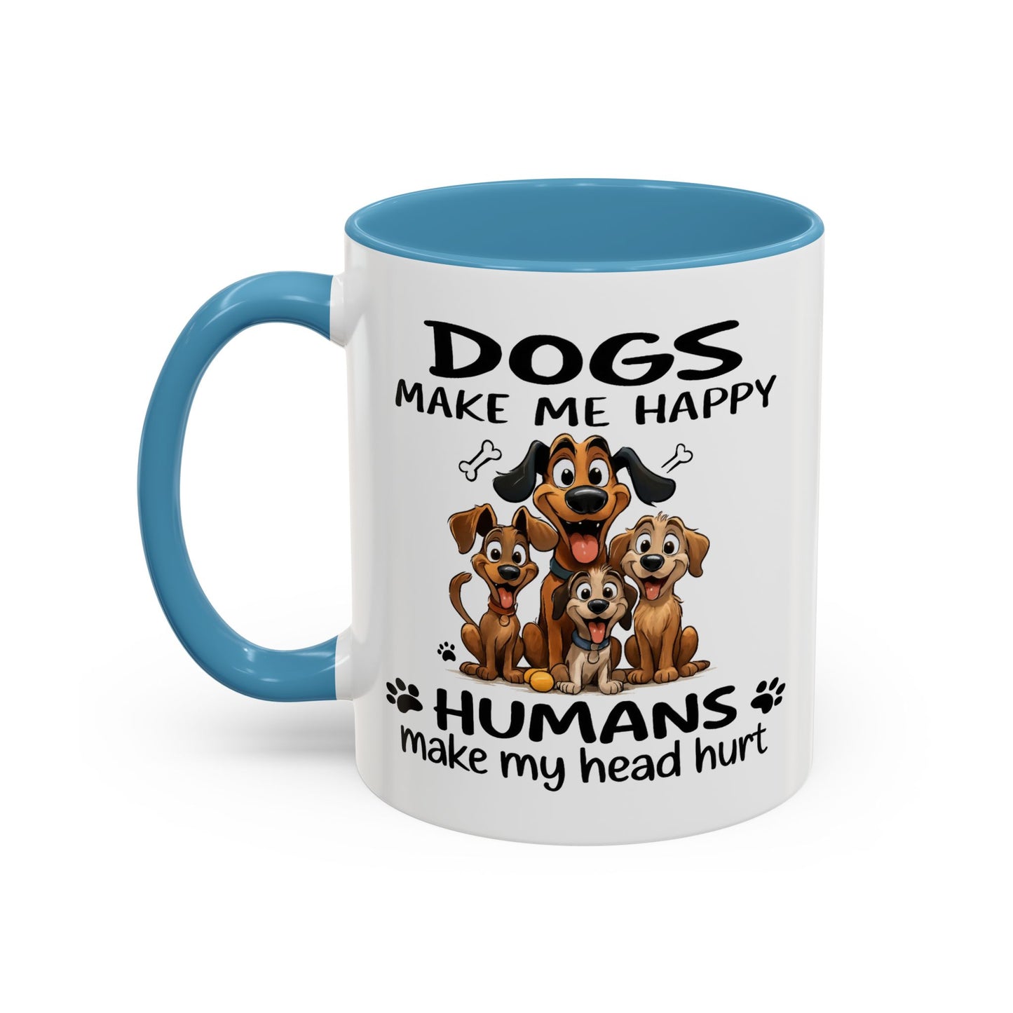 Animal Mug - Dogs Make Me Happy