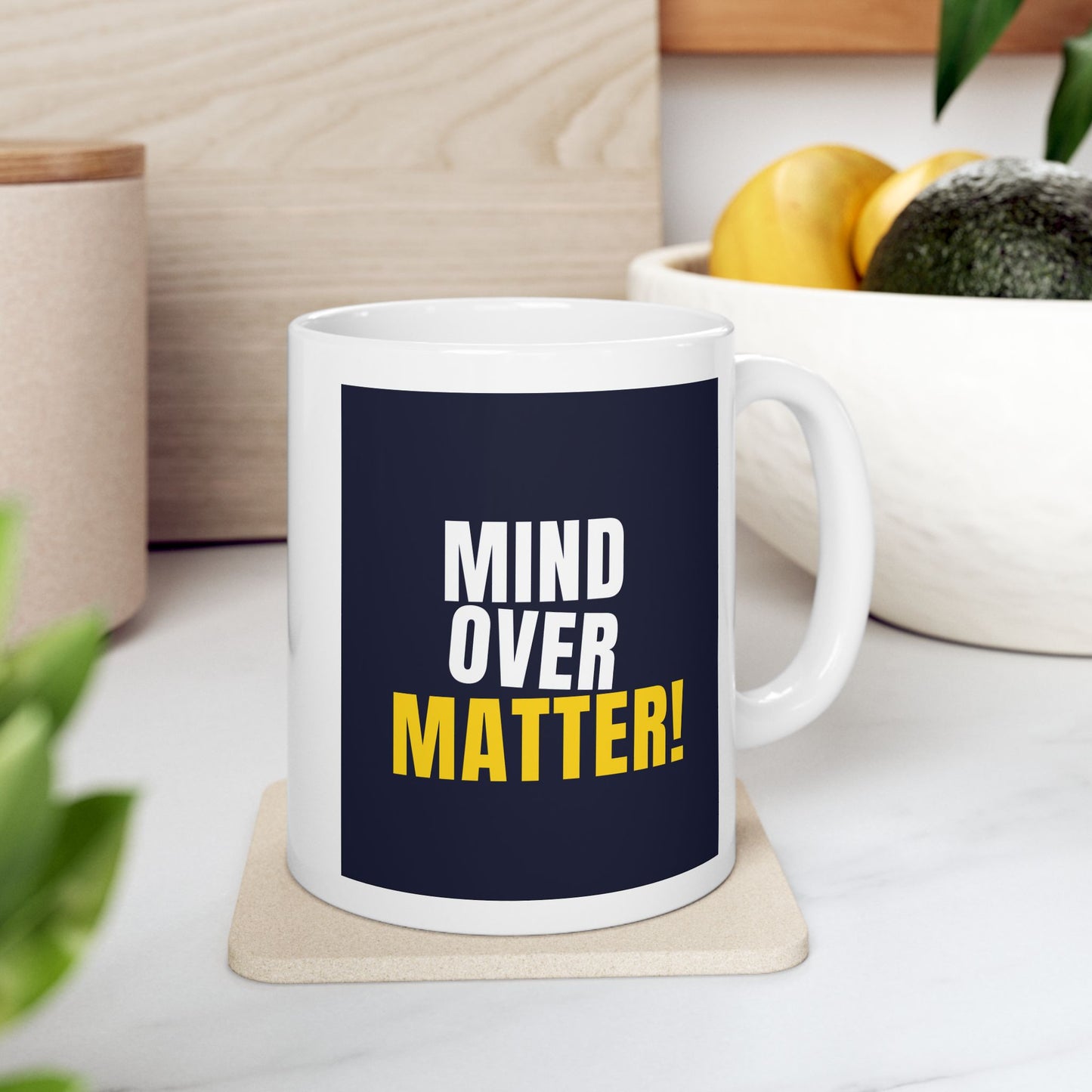 Wellness Mug - Mind Over Matter Banner