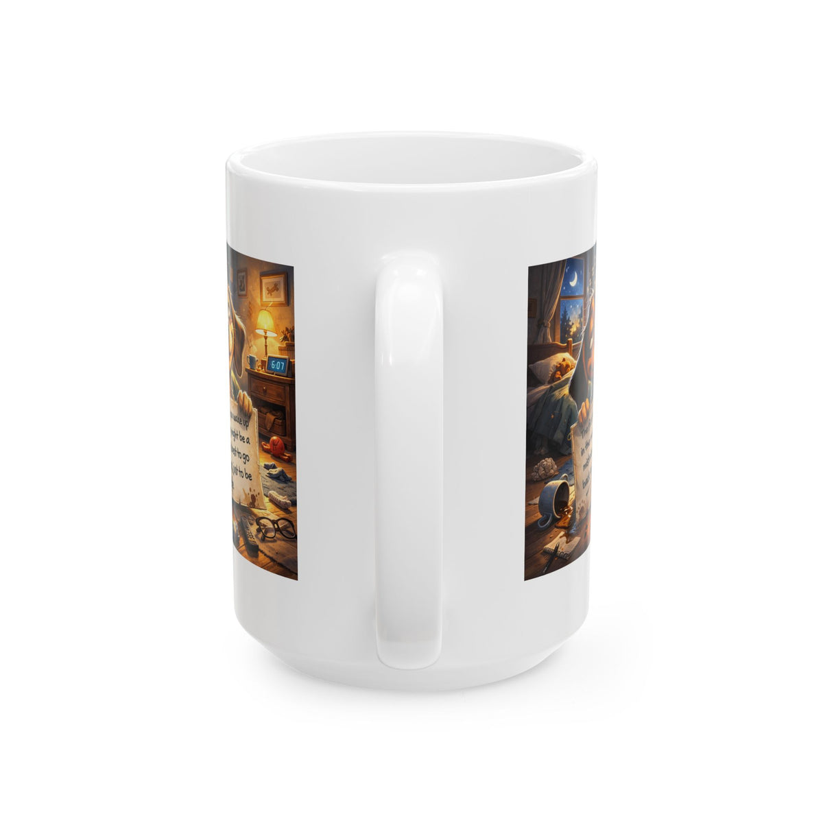 Animal Mug - The First Time You Wake Up