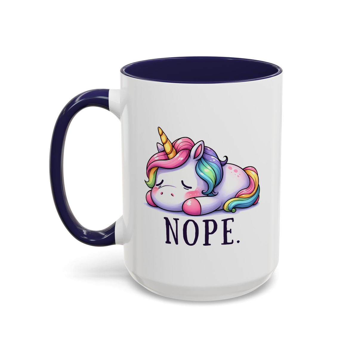 Humor Mug - Nope Unicorn