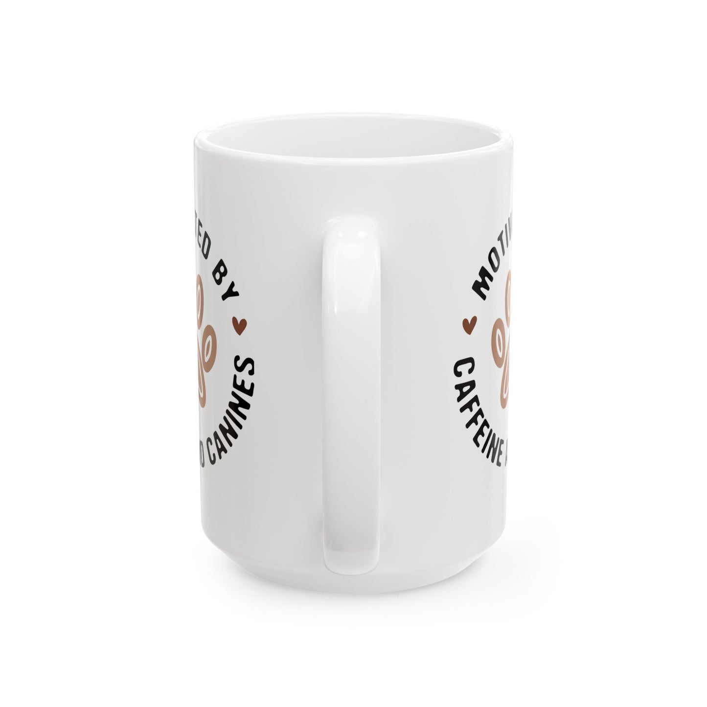 Animal Mug - Motivated By Caffeine and Canines