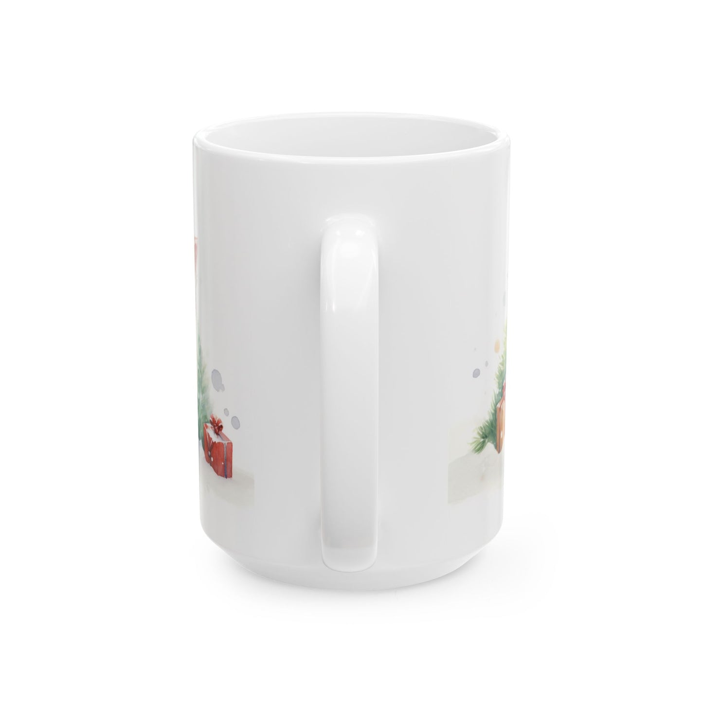 Christmas Mug - Kittens Tree Presents