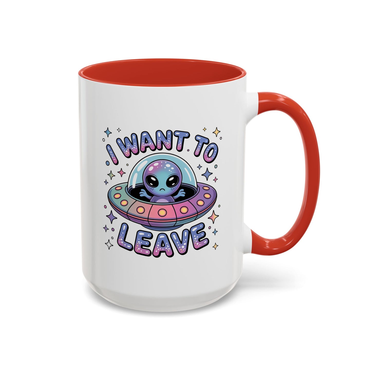 Alien Mug - I Want To Leave