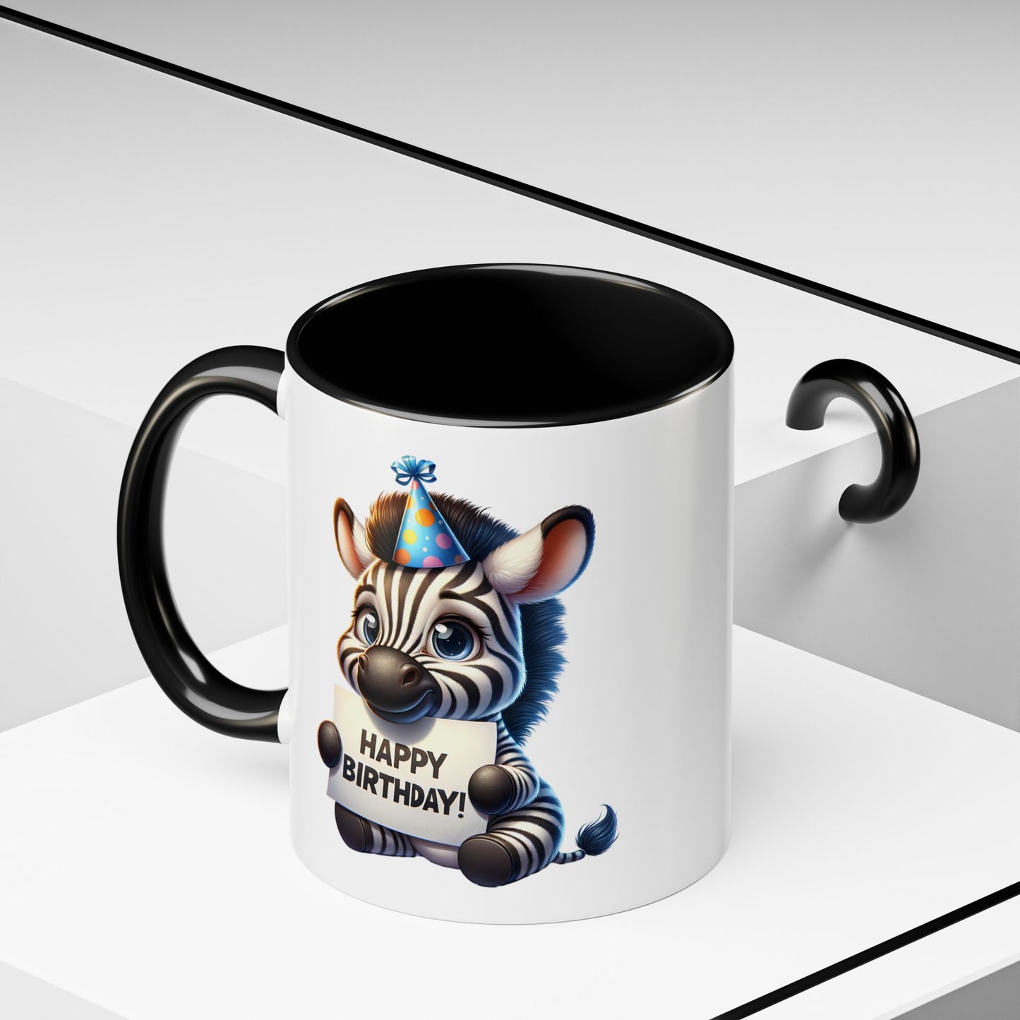 Birthday Mug - Zebra Clipart