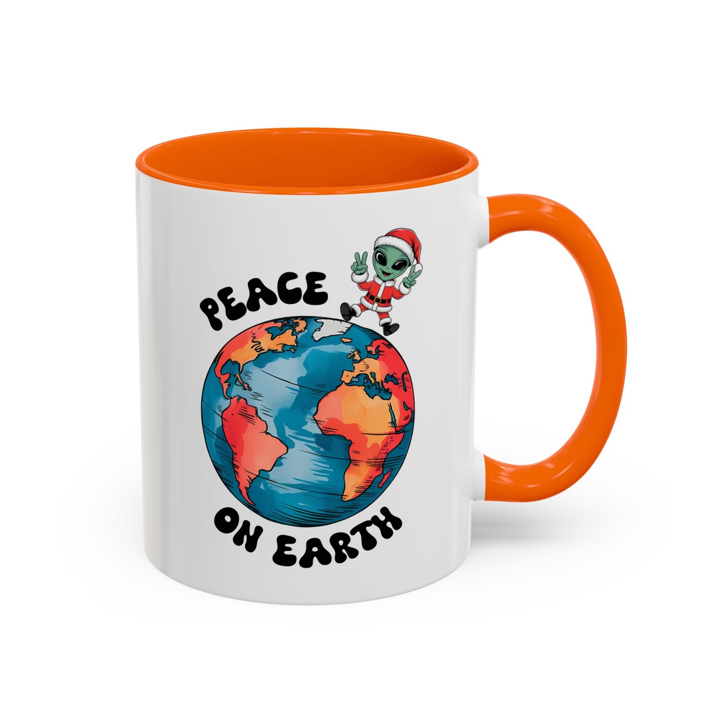 Alien Mug - Peace On Earth