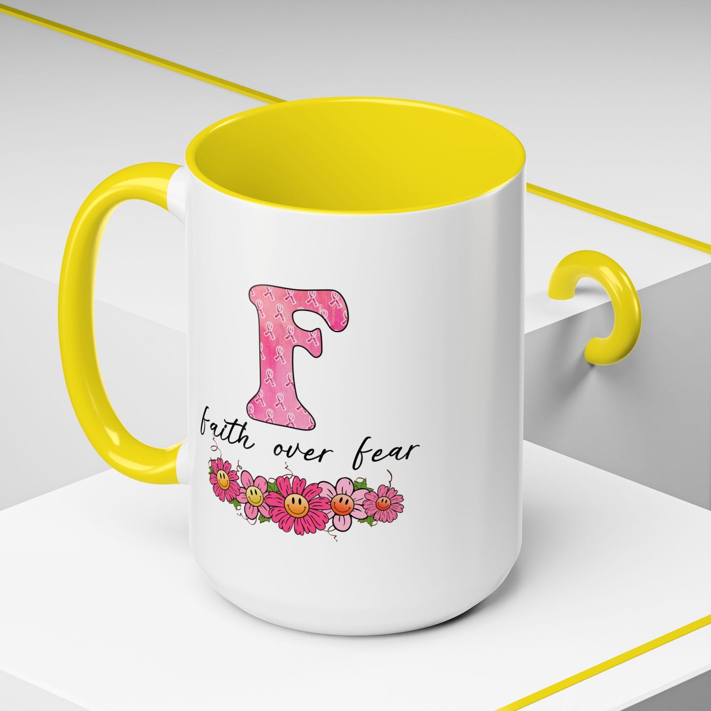 Religious Mug - Faith Over Fear