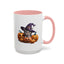 Halloween Mug - Witch Cat Hiding In Pumpkins