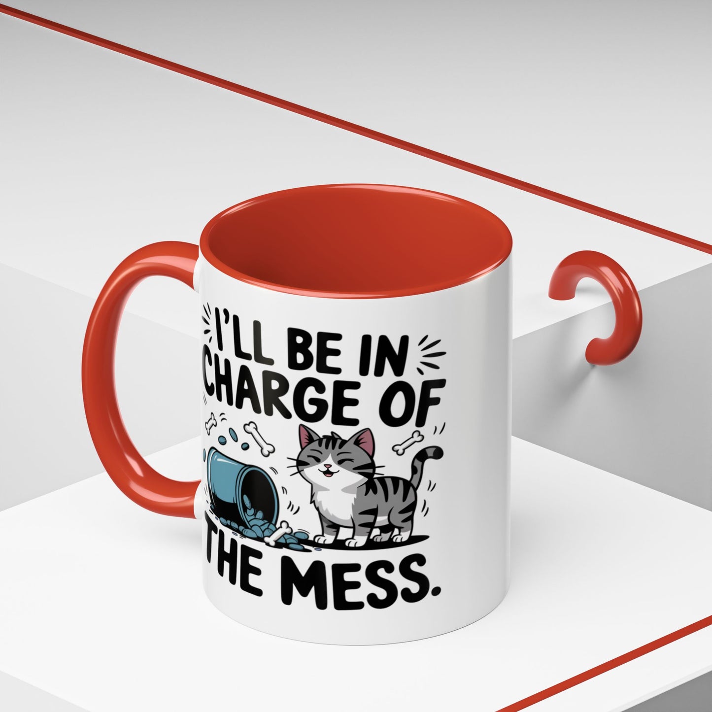 Animal Mug - I'll Be In Charge of The Mess