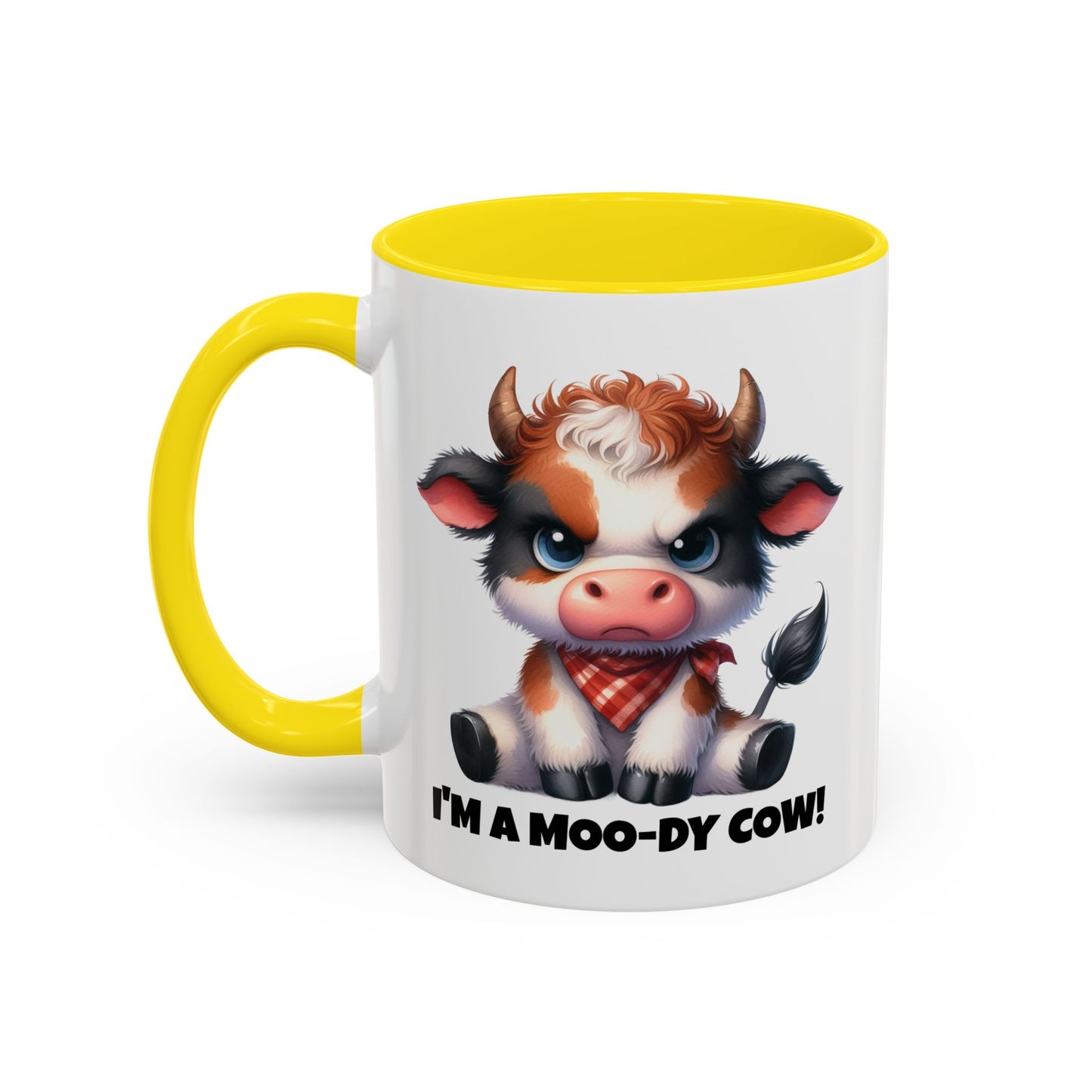 Humor Mug - I'm a Moody Cow