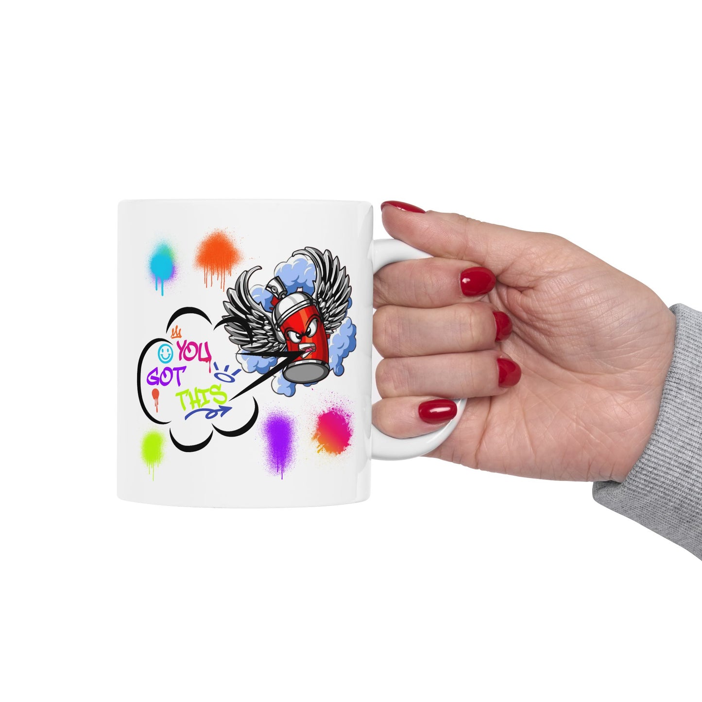 Motivation Mug - You Got This Spray Can