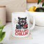 4th of July Mug - Grillin' & Chillin' Racoon