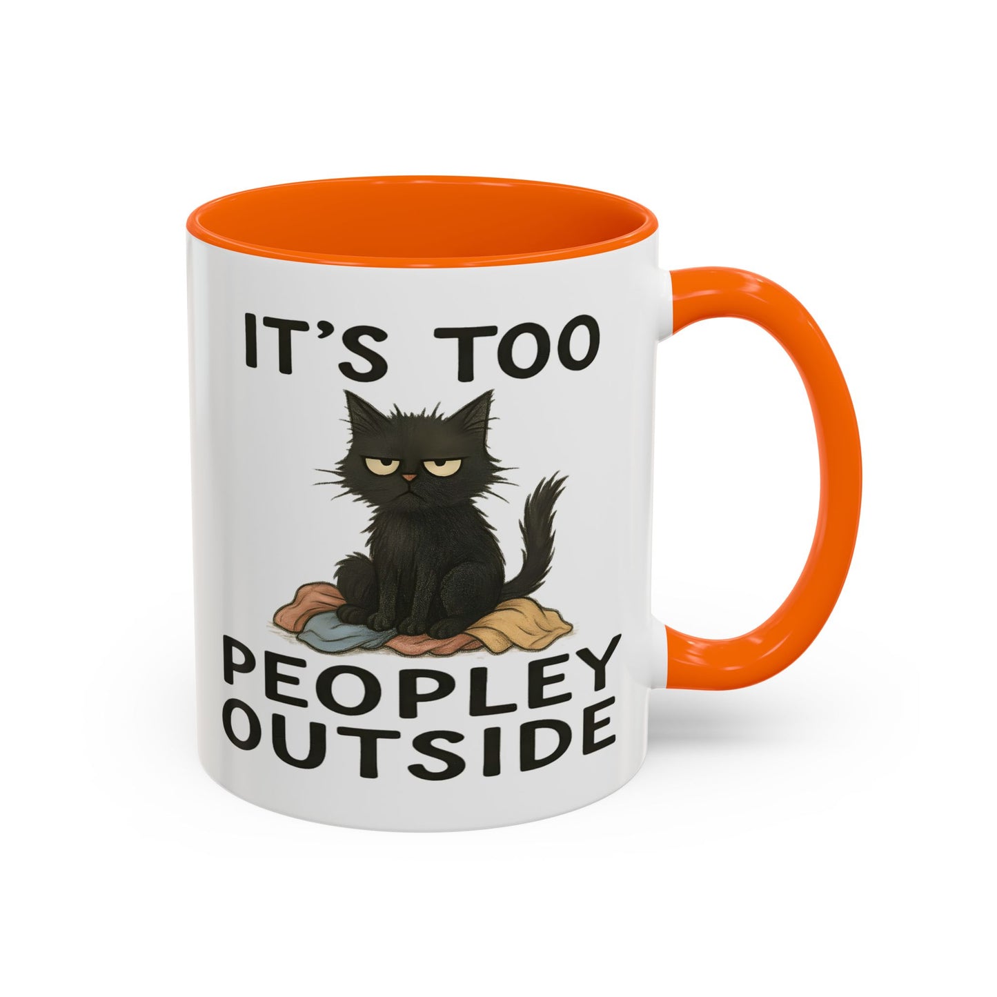 Animal Mug - It's Too Peopley Outside