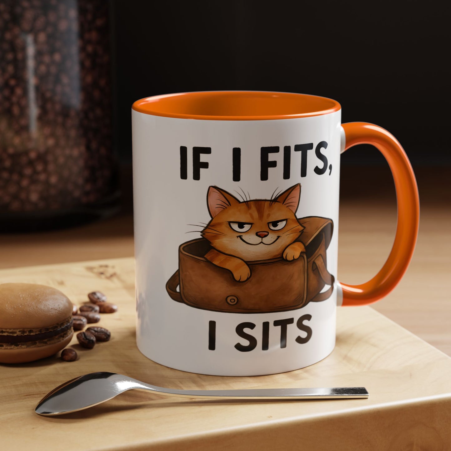 Animal Mug - If I Fits I Sits