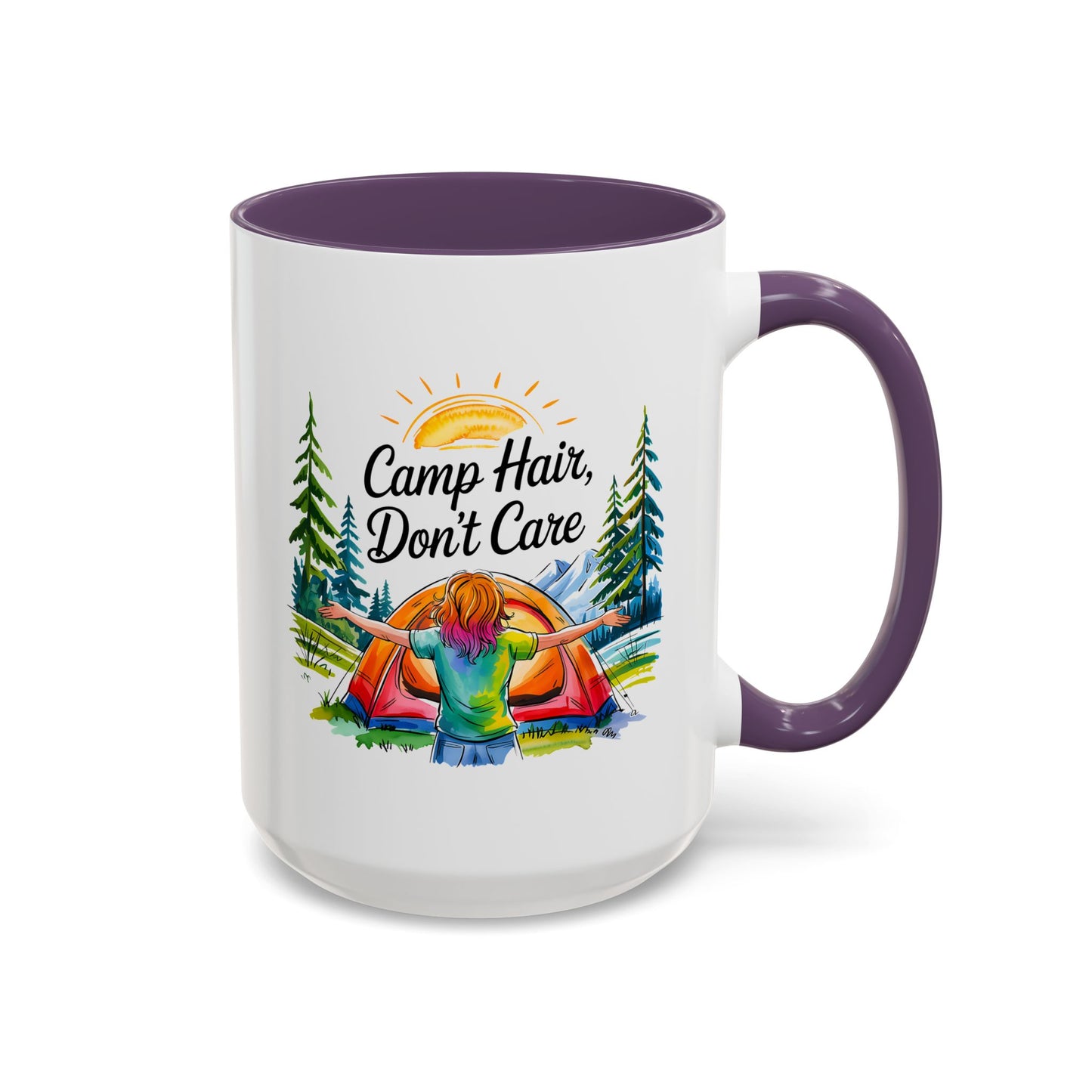Adventure Mug - Camp Hair Don't Care