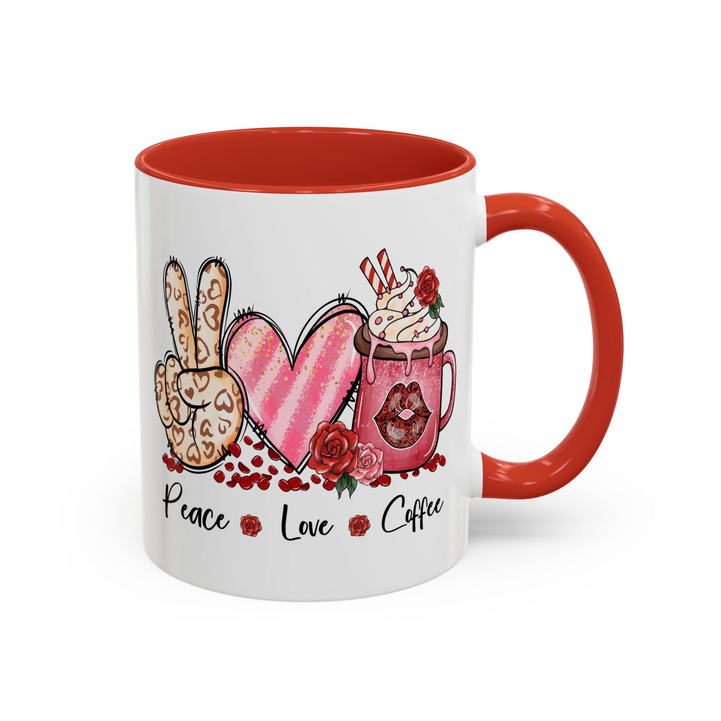 Humor Mug - Peace Love Coffee