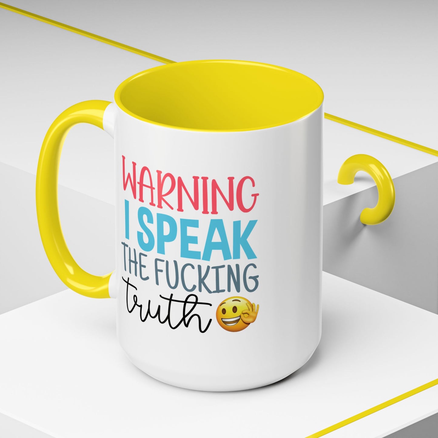 Adult Mug - Warning I Speak The Fucking Truth