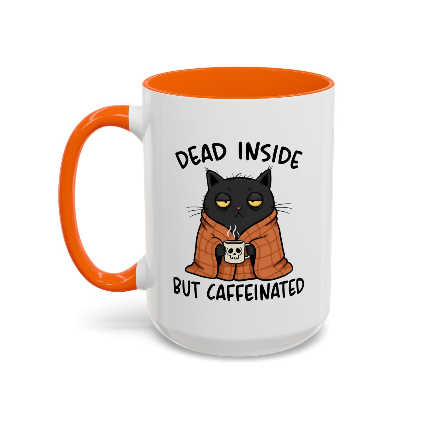 Animal Mug - Dead Inside But Caffeinated
