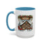Christmas Mug - Reindeer Barn Sleigh Reindeer