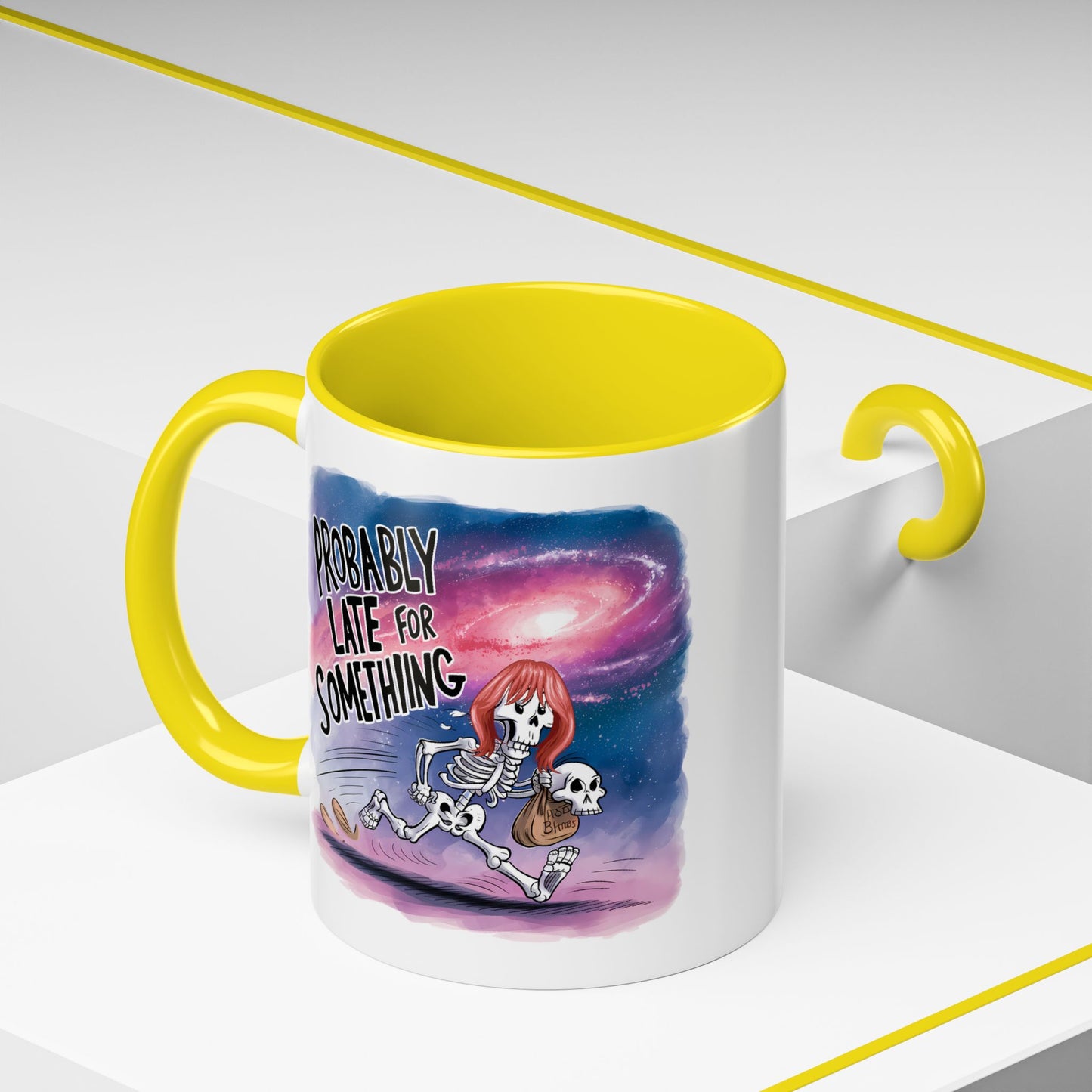 Humor Mug - Probably Late For Something