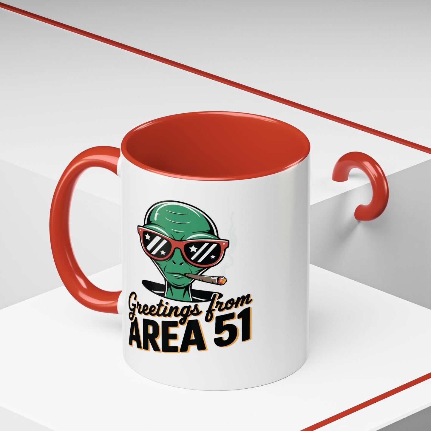 Alien Mug - Greetings From Area 51