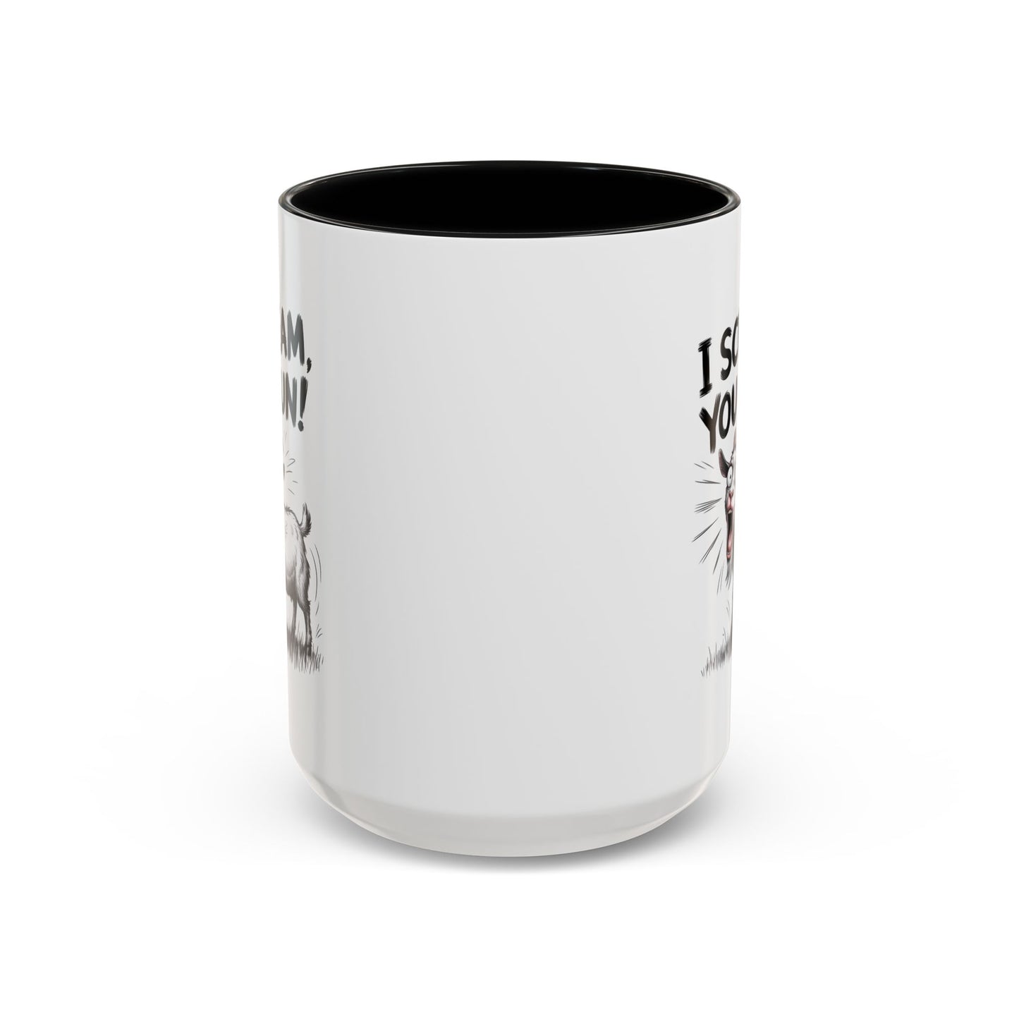Humor Mug - I Scream, You Run