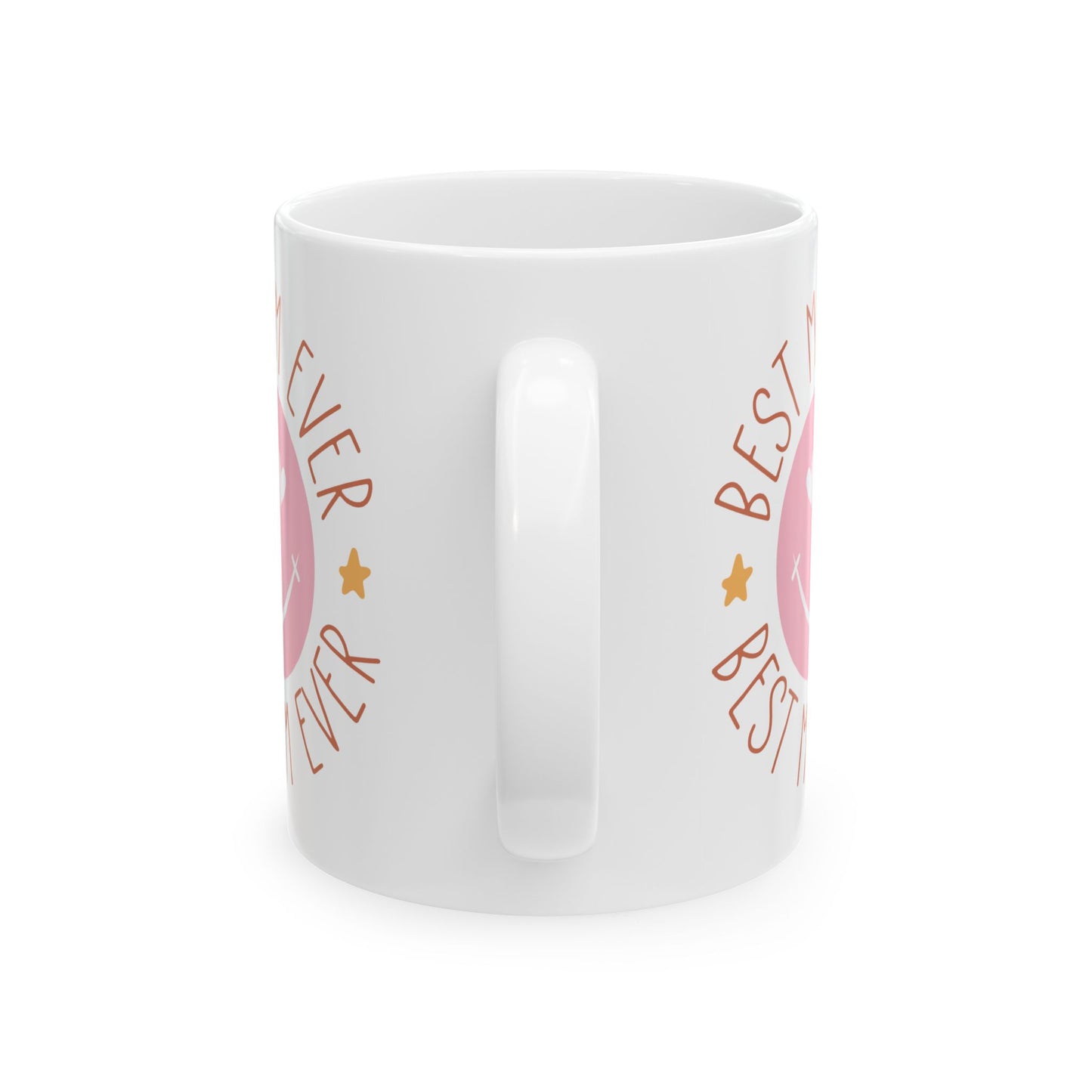 Mother's Day Mug - Best Mom Ever Smiley Face