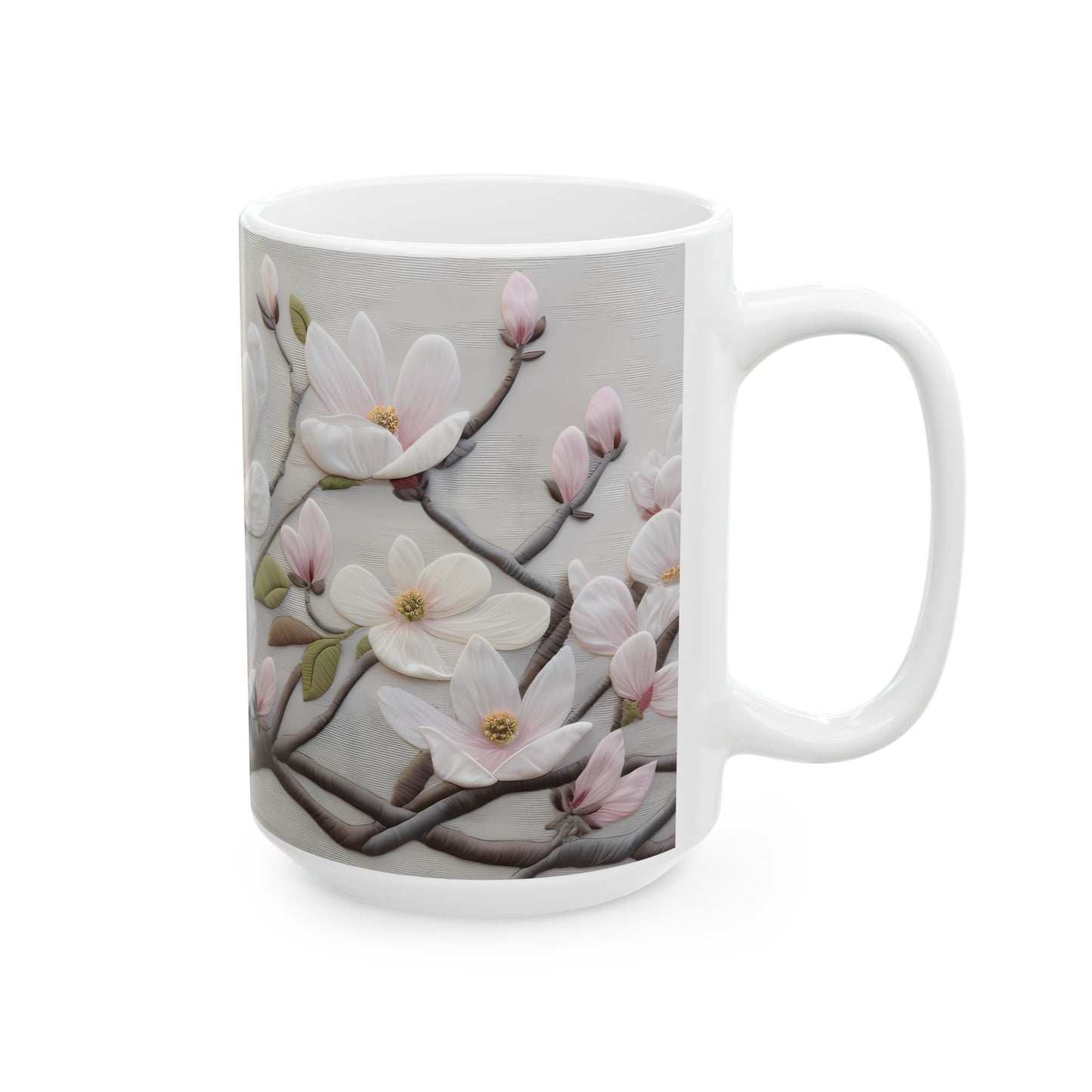 Artistic Mug - Felted Flower 2