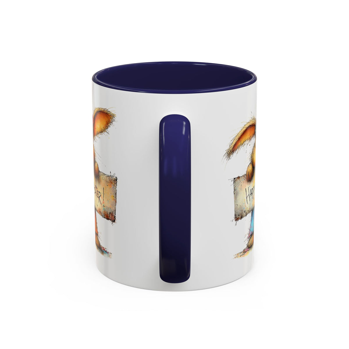 Easter Mug - Happy Easter Bunny Sign