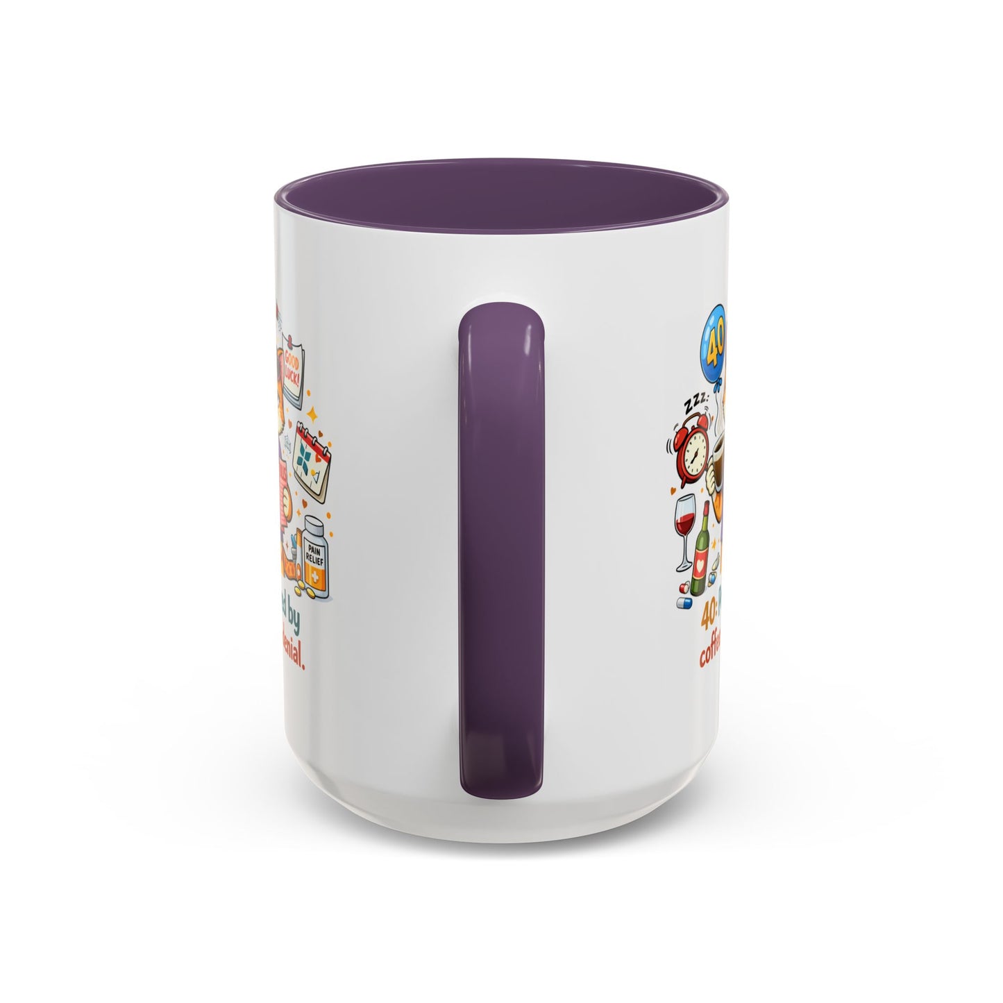 Birthday Mug - 40 Powered By