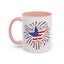 4th of July Mug - Star Flag Fireworks