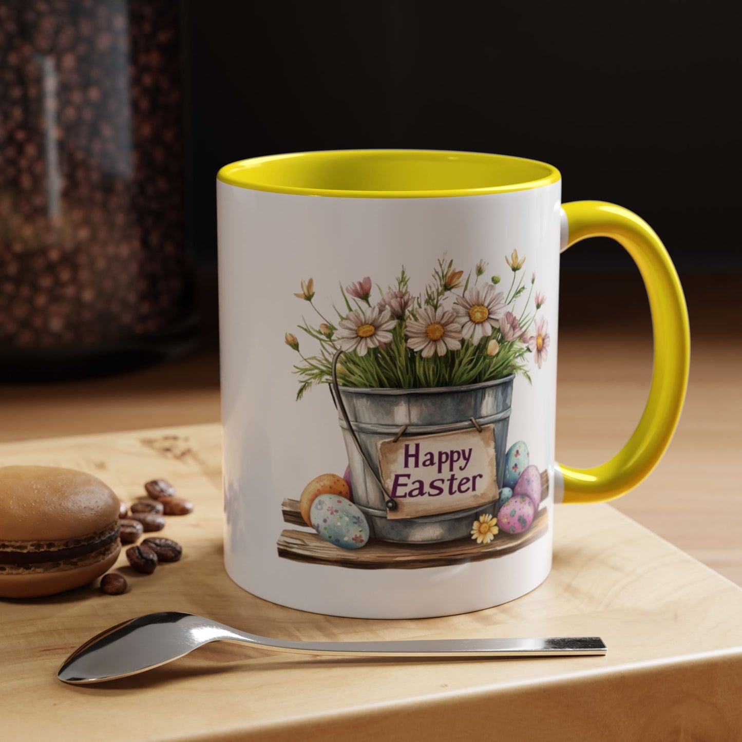 Easter Mug - Flower Bucket