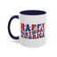 4th of July Mug - Happy Birthday America Retro