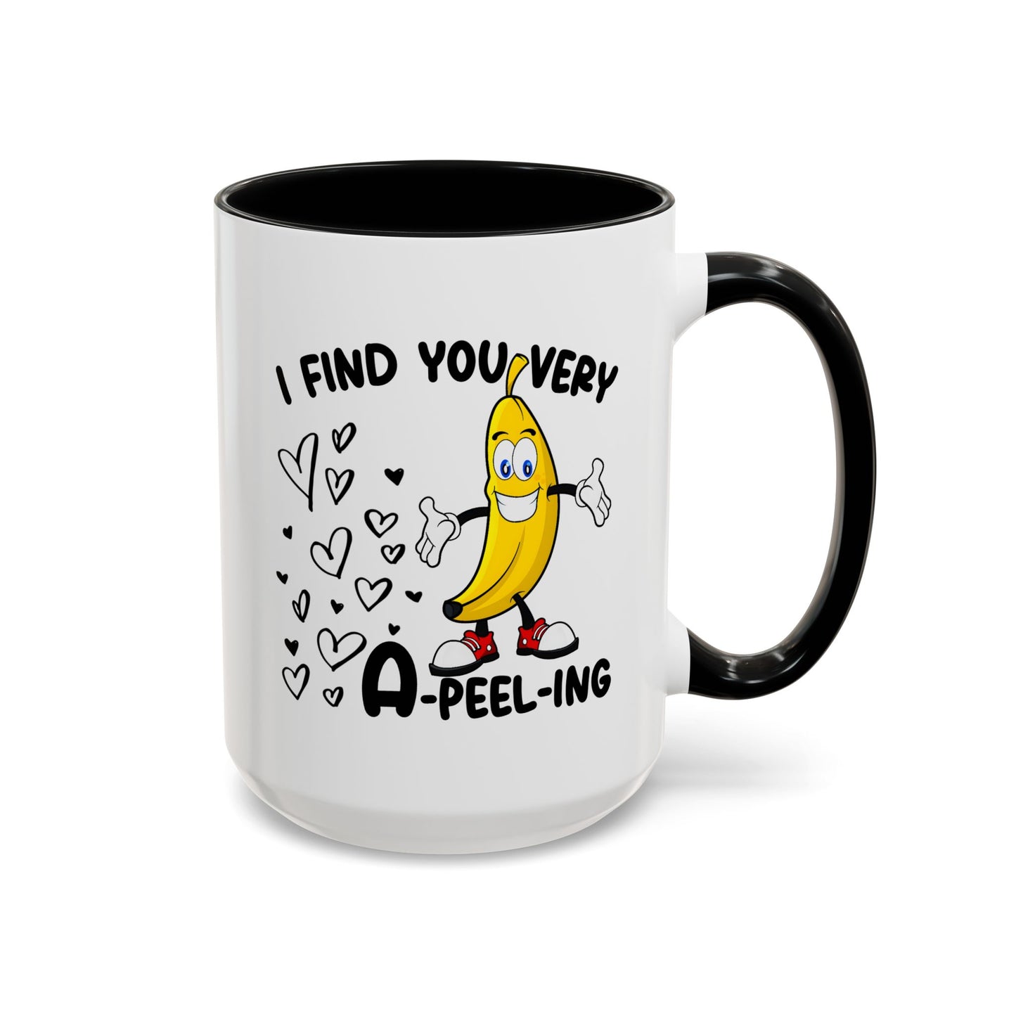 Adult Mug - I Find You Very A-Peel-Ing