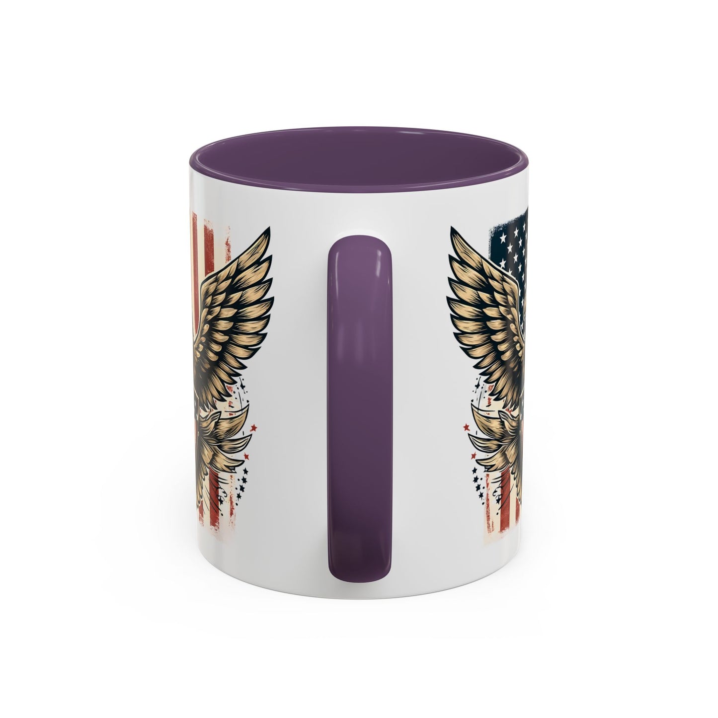 4th of July Mug - American Bald Eagle Flag 9
