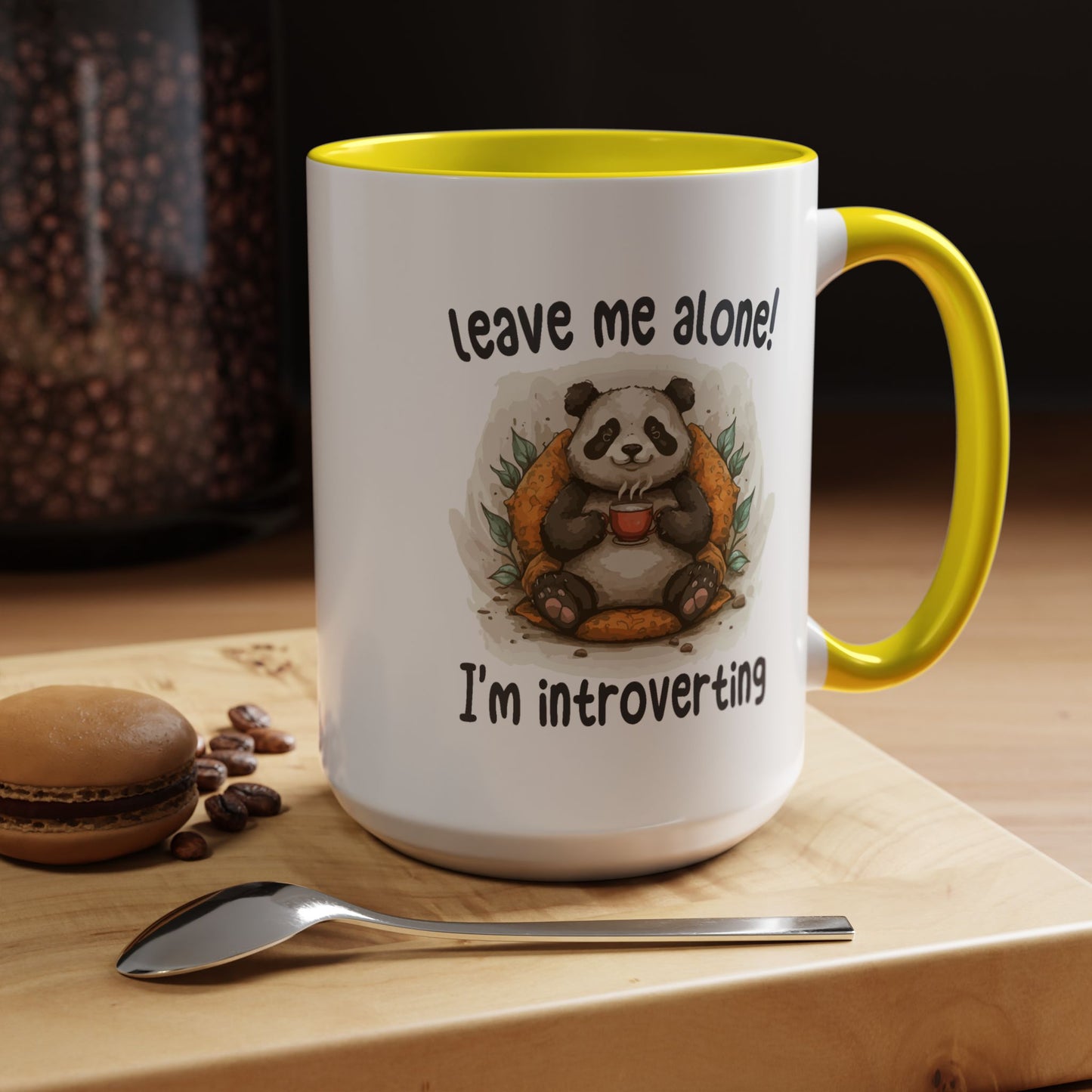 Humor Mug - Leave Me Alone I'm Introverting