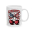 4th of July Mug - America Cherry Bow