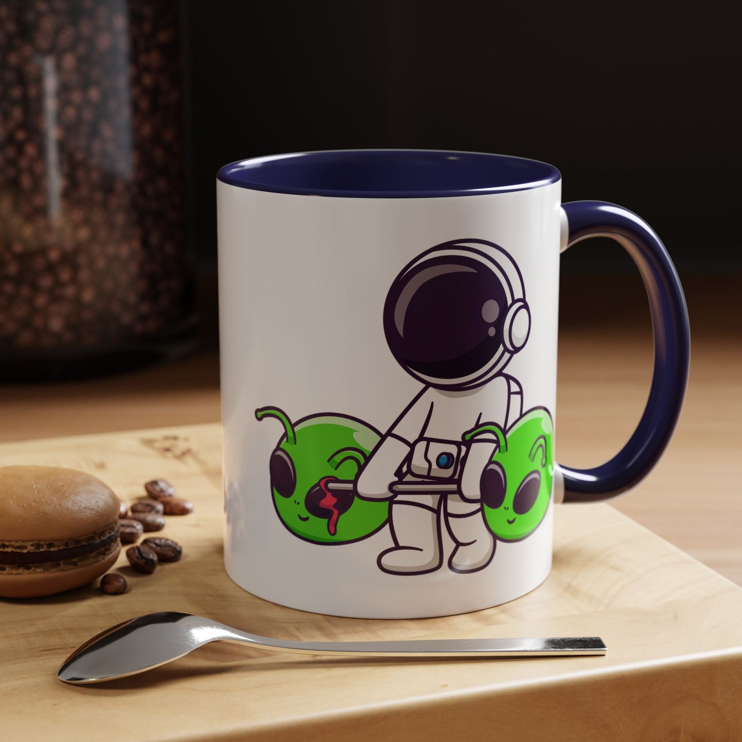 Alien Mug - Astronaut Lifting