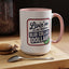 Humor Mug - Living on That Blue Collar Dollar